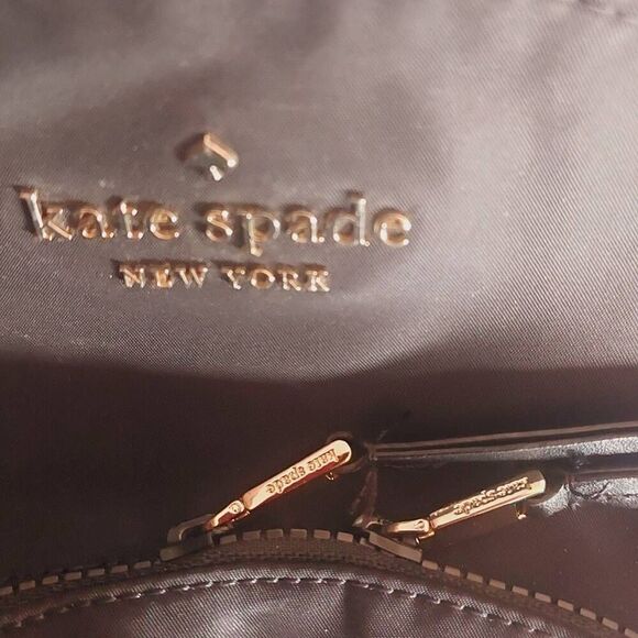 KATE SPADE Karissa Nylon Medium Backpack Black Classic Logo #wkru6586 - Picture 9 of 9